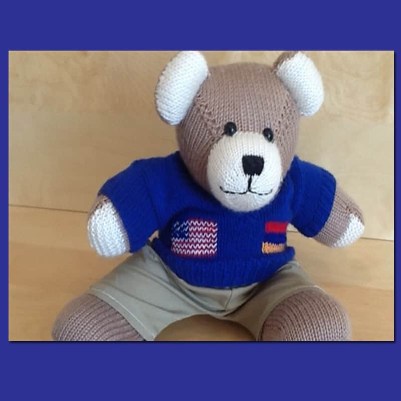 Armenian Teddy Bear - DRESSED SMALL BEAR BEIGE 5