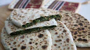 Zhingyalov Hats -Armenian traditional flat bread with herbs