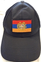 Armenia Flag Golf Cap - Black