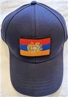 Armenia Flag Golf Cap - Dark Blue