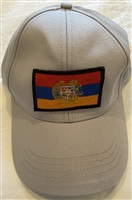 Armenia Flag Golf Cap - Light Beige