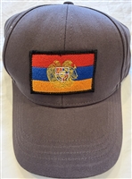Armenia Flag Golf Cap - Mocha