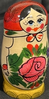 Nesting Doll - Medium Traditional Red
